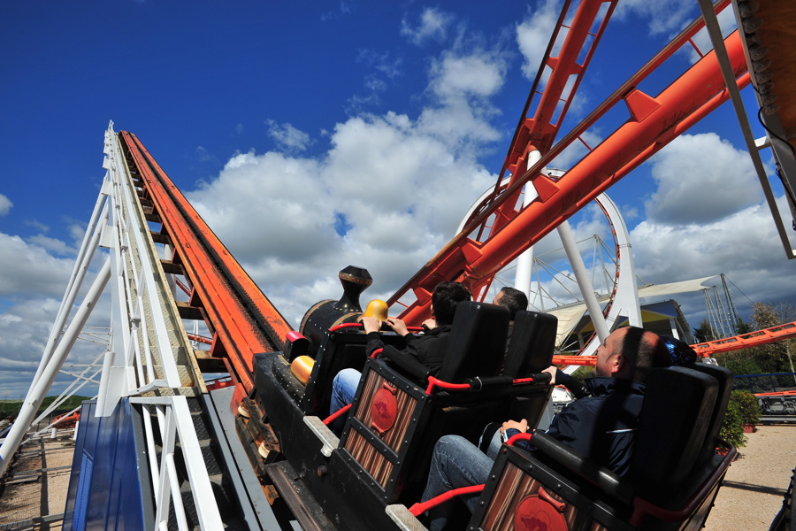 Vertigo rollercoaster